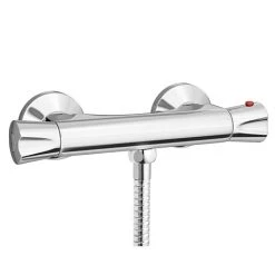 Naples Round Bottom Outlet Thermostatic Bar Shower Valve