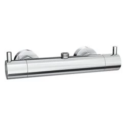 Round Minimalist Top Outlet Bar Shower Valve