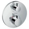 Hansgrohe Ecostat S Thermostat 2 Function Concealed Finish Set - 15758000 -Shower Valves Sales Store 15758000 P