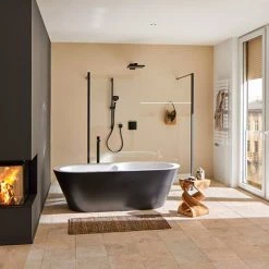 Hansgrohe ShowerSelect Thermostatic Mixer for Concealed Installation for 2 Outlets - Matt Black - 15763670 -Shower Valves Sales Store 15763670 D4 460