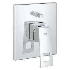 Grohe Eurocube Single Lever Bath Shower Mixer Trim - 19896000