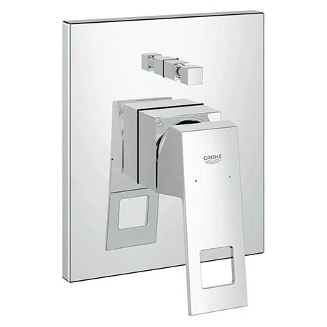 Grohe Eurocube Single Lever Bath Shower Mixer Trim - 19896000 3 Grohe Eurocube Single Lever Bath Shower Mixer Trim - 19896000