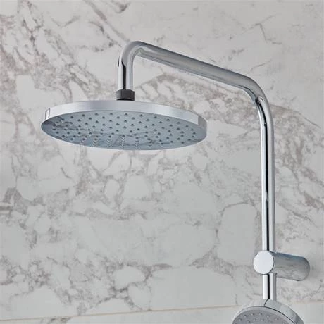 Hansgrohe Vernis Blend Showerpipe 200 Thermostatic Shower Mixer - Chrome - 26276000 7 Hansgrohe Vernis Blend Showerpipe 200 Thermostatic Shower Mixer - Chrome - 26276000 - Image 5