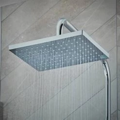 Hansgrohe Vernis Shape Showerpipe 230 Thermostatic Shower Mixer - Chrome - 26286000 10 Hansgrohe Vernis Shape Showerpipe 230 Thermostatic Shower Mixer - Chrome - 26286000 -Shower Valves Sales Store 26286000.ai1 460