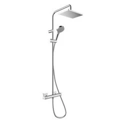 Hansgrohe Vernis Shape Green Showerpipe 230 Thermostatic Shower Mixer - 26319000 -Shower Valves Sales Store 26319000.aii 460