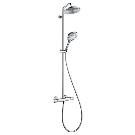 Hansgrohe Raindance S Showerpipe 240 Thermostatic Shower Mixer - 27115000 2 Hansgrohe Raindance S Showerpipe 240 Thermostatic Shower Mixer - 27115000