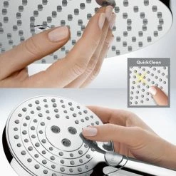 Hansgrohe Raindance Select S Showerpipe 240 Thermostatic Shower Mixer - Chrome - 27633000 11 Hansgrohe Raindance Select S Showerpipe 240 Thermostatic Shower Mixer - Chrome - 27633000 -Shower Valves Sales Store 27633000 D8 460