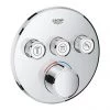 Grohe SmartControl Round 3 Outlet Concealed Mixer Trim - 29146000 -Shower Valves Sales Store 29146000 P