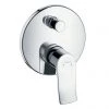 Hansgrohe Metris Concealed Single Lever Manual Bath Mixer - 31493000 -Shower Valves Sales Store 31493000 P