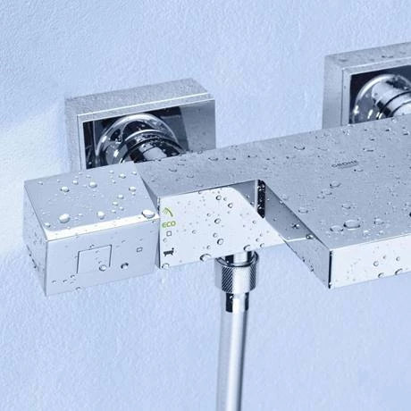 Grohe Grohtherm Cube Thermostatic Bath Shower Mixer - 34508000 4 Grohe Grohtherm Cube Thermostatic Bath Shower Mixer - 34508000 - Image 2