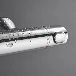 Grohe Precision Flow Thermostatic Shower Mixer 1/2" - 34840000 12 Grohe Precision Flow Thermostatic Shower Mixer 1/2" - 34840000 -Shower Valves Sales Store 34840000 D3 460