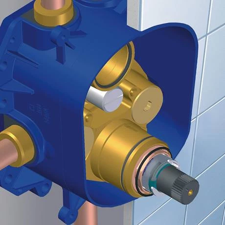 Grohe Rapido T Universal Concealed Thermostatic Mixer - 35500000 3 Grohe Rapido T Universal Concealed Thermostatic Mixer - 35500000 - Image 2