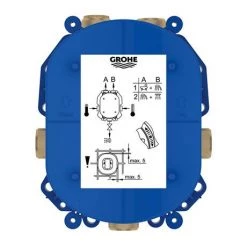 Grohe Rapido T Universal Concealed Thermostatic Mixer - 35500000 9 Grohe Rapido T Universal Concealed Thermostatic Mixer - 35500000 -Shower Valves Sales Store 35500000 D3 460