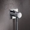 Keuco Ixmo Solo Square Thermostatic Shower Mixer Valve - Chrome -Shower Valves Sales Store 59554010022 P