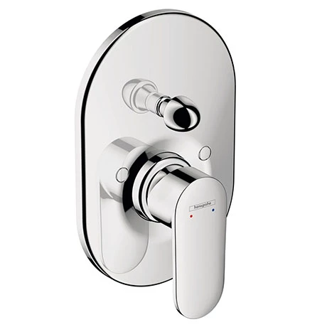 Hansgrohe Vernis Blend Concealed Single Lever Manual Bath Mixer - Chrome - 71449000 3 Hansgrohe Vernis Blend Concealed Single Lever Manual Bath Mixer - Chrome - 71449000