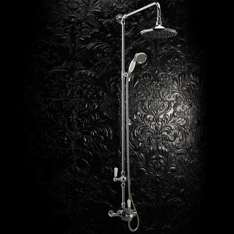 Nuie Traditional Dual Exposed Thermostatic Shower Valve - Chrome - A3091E 4 Nuie Traditional Dual Exposed Thermostatic Shower Valve - Chrome - A3091E - Image 2