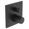 Ideal Standard Silk Black Ceratherm C100 Built-In Thermostatic 1 Outlet Shower Mixer -Shower Valves Sales Store A6956XG P