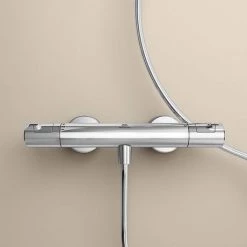 Ideal Standard Ceratherm T50 Exposed Thermostatic Bar Shower Mixer - A7216AA -Shower Valves Sales Store A7216AA D5 460
