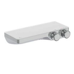 Ideal Standard Ceratherm S200 Exposed Thermostatic Wall Mounted Shelf Shower Mixer - A7329AA