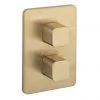 Crosswater - Atoll/Glide II/Marvel Crossbox 3 Outlet Trim & Levers - Brushed Brass -Shower Valves Sales Store ATCB2500LBPF MM