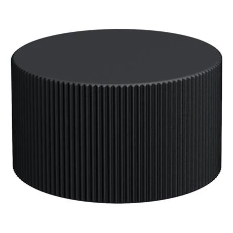 Arezzo Fluted Round Modern Triple Concealed Shower Valve - Matt Black 8 Arezzo Fluted Round Modern Triple Concealed Shower Valve - Matt Black - Image 6