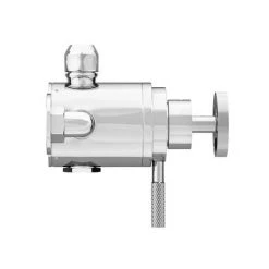 Arezzo Chrome Industrial Style Exposed Dual Shower Valve -Shower Valves Sales Store AZISDUALE d5 460