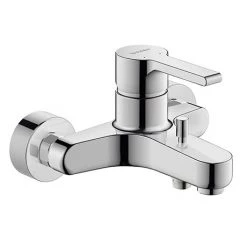 Duravit B.2 Wall Mounted Single Lever Bath Shower Mixer - B25230000010