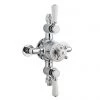Bayswater White Triple Exposed Thermostatic Shower Valve 1 Bayswater White Triple Exposed Thermostatic Shower Valve -Shower Valves Sales Store BAYS112 P