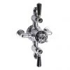 Bayswater Black Triple Exposed Thermostatic Shower Valve 2 Bayswater Black Triple Exposed Thermostatic Shower Valve -Shower Valves Sales Store BAYS412 P