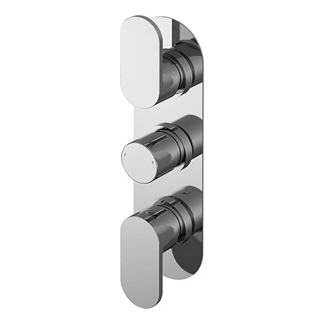 Nuie Binsey Triple Concealed Thermostatic Shower Valve with Diverter - BINTR03 3 Nuie Binsey Triple Concealed Thermostatic Shower Valve with Diverter - BINTR03