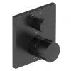 Duravit C.1 Square Thermostatic Shower Mixer with Diverter for Concealed Installation - Matt Black - C14200013046 -Shower Valves Sales Store C14200013046 P