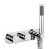 Crosswater - Central Wall Mounted Thermostatic Shower Valve with Handset - CE1701RC -Shower Valves Sales Store CE1701RC P