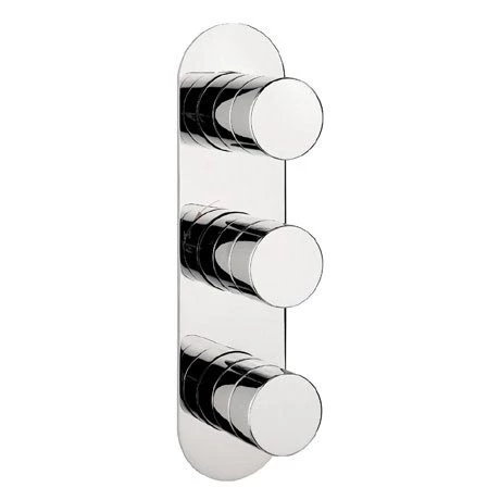 Crosswater - Central Thermostatic Shower Valve with 3 Way Diverter - CE3000RC 3 Crosswater - Central Thermostatic Shower Valve with 3 Way Diverter - CE3000RC