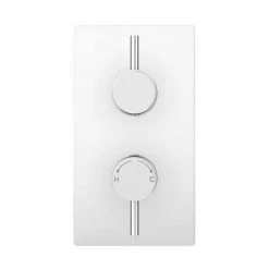 Cruze Twin Round Concealed Shower Valve - Chrome -Shower Valves Sales Store CRSVC01 n d1 460