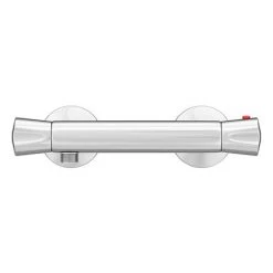 Naples Round Offset Outlet Thermostatic Bar Shower Valve 8 Naples Round Offset Outlet Thermostatic Bar Shower Valve -Shower Valves Sales Store D09BSV detail1 460