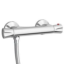 Naples Round Offset Outlet Thermostatic Bar Shower Valve