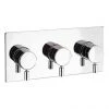 Crosswater - Design Thermostatic Shower Valve with 3 Way Diverter - DE3001RC 1 Crosswater - Design Thermostatic Shower Valve with 3 Way Diverter - DE3001RC -Shower Valves Sales Store DE2001RC P