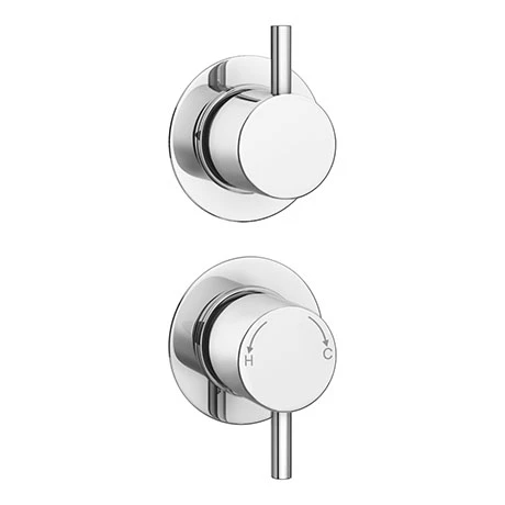 Cruze Concealed Individual Stop Tap + Thermostatic Control Shower Valve 3 Cruze Concealed Individual Stop Tap + Thermostatic Control Shower Valve
