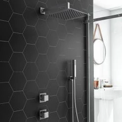 Milan Concealed Individual Diverter + Thermostatic Control Shower Valve -Shower Valves Sales Store EG AZ 39AS d4 460