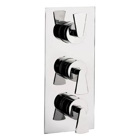 Crosswater - Essence Triple Concealed Thermostatic Shower Valve - ES2000RC 3 Crosswater - Essence Triple Concealed Thermostatic Shower Valve - ES2000RC