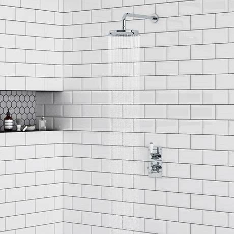 Thames Traditional Twin Concealed Thermostatic Shower Valve 6 Thames Traditional Twin Concealed Thermostatic Shower Valve - Image 4