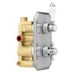 Trafalgar Traditional Twin Concealed Thermostatic Shower Valve -Shower Valves Sales Store ESV61 n d2 460