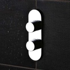 Hudson Reed Indus Twin Concealed Thermostatic Shower Valve with Diverter - RND3207 7 Hudson Reed Indus Twin Concealed Thermostatic Shower Valve with Diverter - RND3207 -Shower Valves Sales Store Hudson Reed Indus Twin Concealed Thermostatic Shower Valve with Diverter RND3207 d2 460