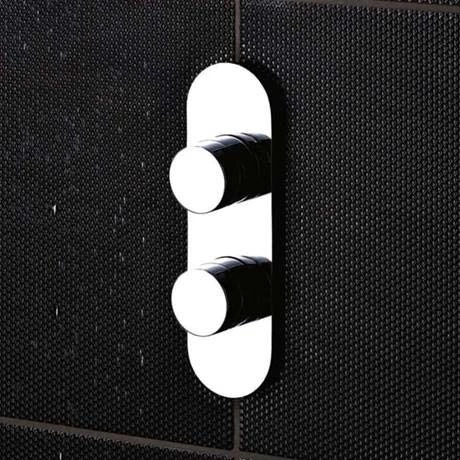 Hudson Reed Indus Twin Concealed Thermostatic Shower Valve with Diverter - RND3207 5 Hudson Reed Indus Twin Concealed Thermostatic Shower Valve with Diverter - RND3207 - Image 3