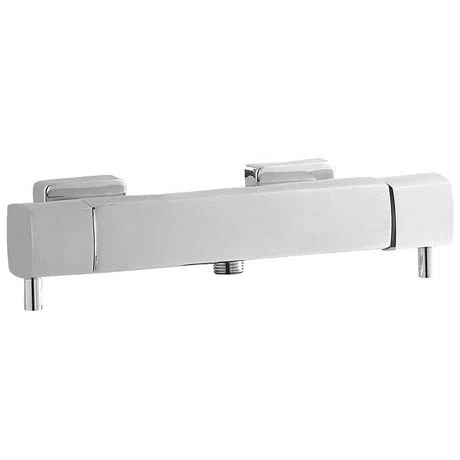 Hudson Reed Quadro Thermostatic Bar Valve (Bottom Outlet) - Chrome - A3503 3 Hudson Reed Quadro Thermostatic Bar Valve (Bottom Outlet) - Chrome - A3503