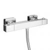 Milan Square Thermostatic Bar Shower Valve - Chrome 1 Milan Square Thermostatic Bar Shower Valve - Chrome -Shower Valves Sales Store Manhattan Square Thermostatic Bar Shower Valve Chrome p