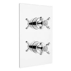 Bristan - 1901 Thermostatic Recessed Dual Control Shower Valve - Chrome - N2-SHCVO-C