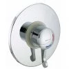 Bristan - Opac Thermostatic Concealed Shower Valve with Chrome Lever - OP-TS1503-CL-C -Shower Valves Sales Store OP TS1503 CL C P