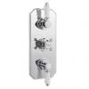 Old London - Chrome Traditional Triple Thermostatic Shower Valve - LDNV03 1 Old London - Chrome Traditional Triple Thermostatic Shower Valve - LDNV03 -Shower Valves Sales Store Old London LDNV03 P