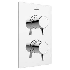 Bristan - Prism Thermostatic Recessed Dual Control Shower Valve - PM2-SHCVO-C